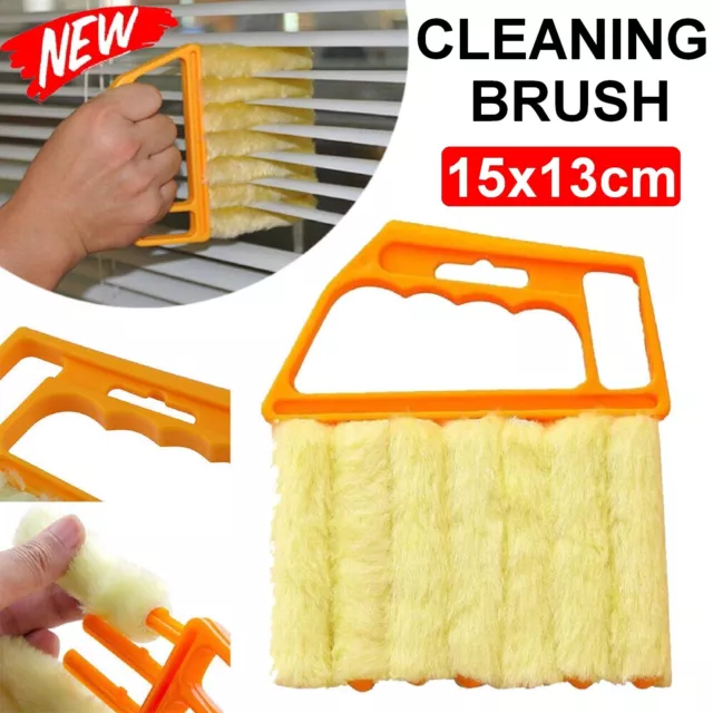 Mini Hand Held Window Blinds Cleaner Brush Vertical Window Venetian Blind Duster