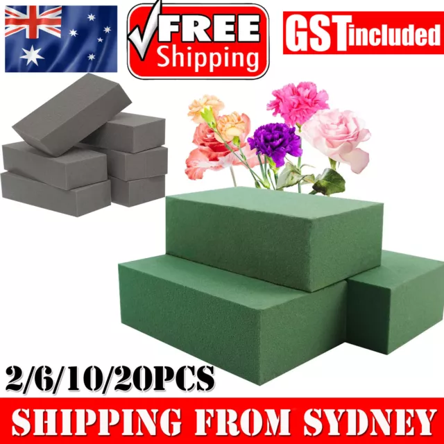 Floral Foam Blocks Large Wet Foam For Fresh Flowers 8 Pcs Foam Flower Blocks  Packaging Bouquet Flower Material Flower Mud Brick - AliExpress