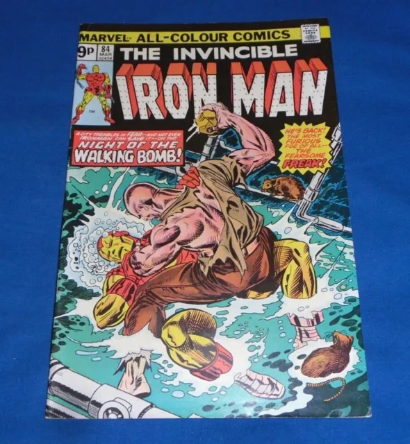 Ironman #84 Vol1 Marvel Comics Kirby Cover March 1976 - 