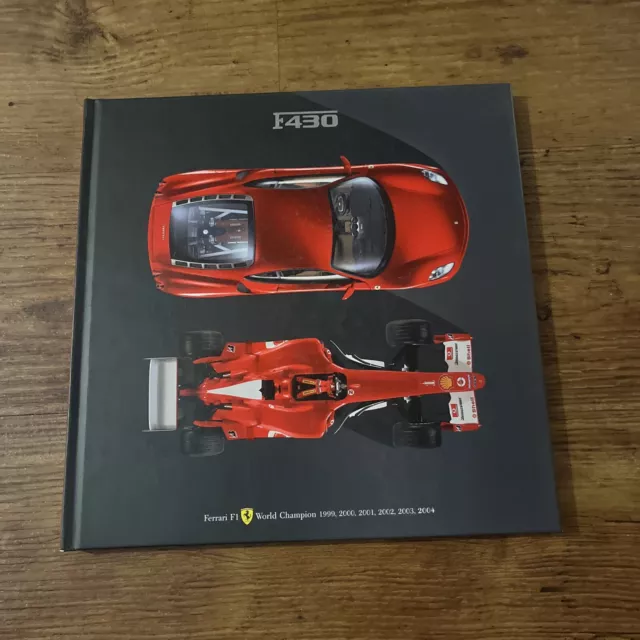 2004 Ferrari F430 Coupe Hardback Sales Brochure Prospekt Book English & Italian