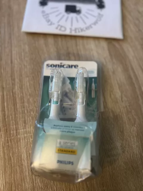 Cabezales de cepillo de repuesto Phillips Sonicare serie A HX4002, 2 quilates DESGASTADOS