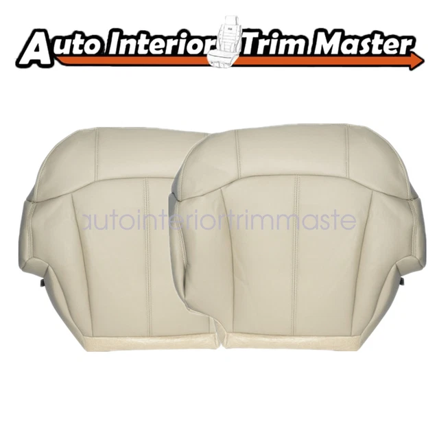For 1999-2002 Chevy Tahoe Suburban Driver  Passenger Lower Seat Cover Light Tan