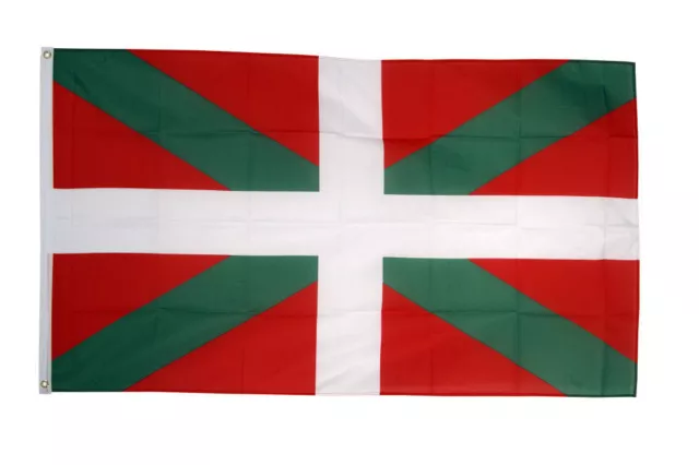 Basque Flag 5' x 3' Spain Spanish Region Flags 150cm by 90cm 5ft by 3ft