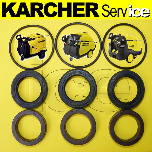 Genuine Karcher Hds Water Pump Seals O-Ring Kit 555 655 7/10 790 890 1020