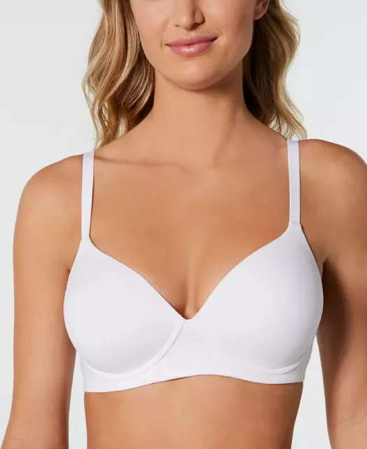 NWD Hanes 2XL Ultimate ComfortFlex Fit Natural Lift Wirefree Bra DHHU25 White