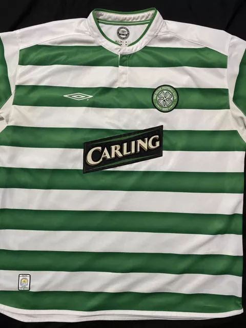 Celtic Home Shirt 2003/04 Original 2X-Large Rare And Vintage 3