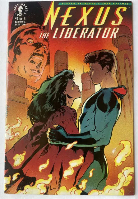 Nexus The Liberator #2 • Early Adam Hughes Cover! (Dark Horse Comics 1992)