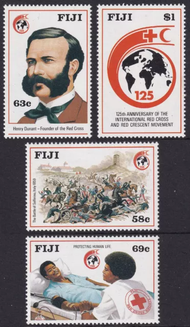 Fiji 1989 Red Cross. Set of four. Unmounted Mint. SG 786-789.