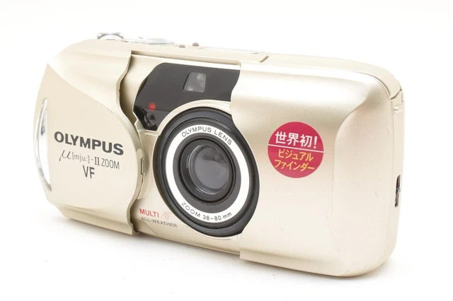🌸[OPT MINT] OLYMPUS Mju II Zoom VF 38-80mm Point & Shoot 35mm