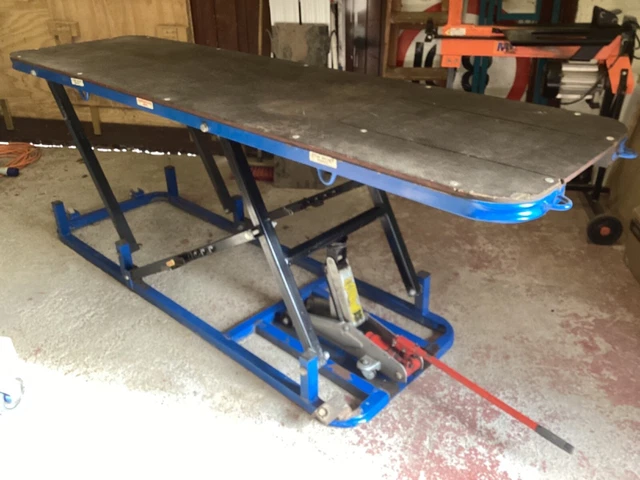 MOTORCYCLE LIFT RAMP Bench Table 350kg Viking GB Ltd. EUR 340,50 ...