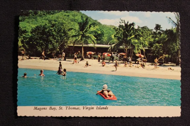 Postcard US Virgin Islands Jungferninseln St Thomas Island Magens Bay Karibik AK