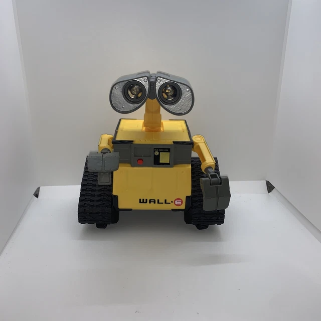 DISNEY PIXAR WALLE Thinkway Robot Animated RC Toy Works NO Remote