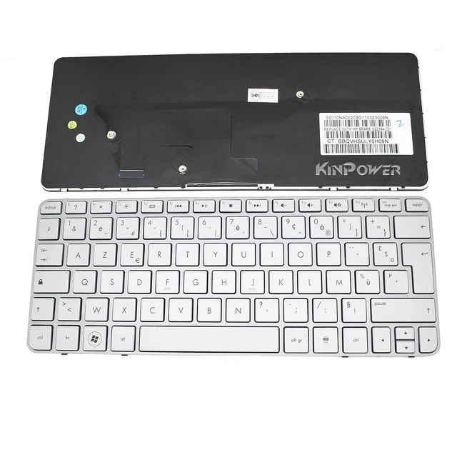 Clavier AZERTY FR Pour HP Mini 210 - Modèles 2040ef, 2040sf, 2042sf, 2044sf - Neuf