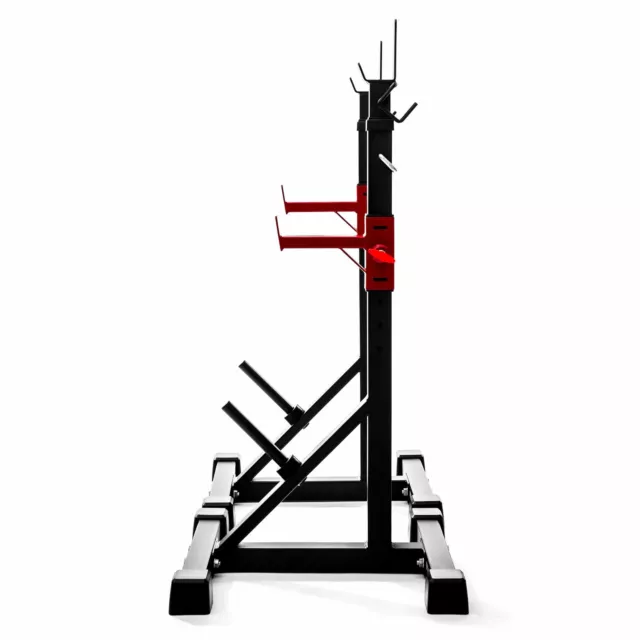 Viavito Adjustable Squat Stands ST1000 Weight Bench Support w/ Spotter Catchers 3