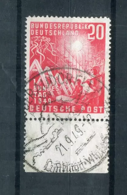 8135) BUND DEUTSCHLAND 1949 - Mi.Nr. 112 I gestempelt - Plattenfehler 450€