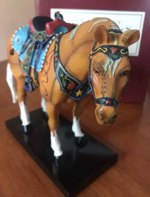 Trail Of The Painted Ponies Large Happy Trails LE  Plus Free Small Hanging Ornie