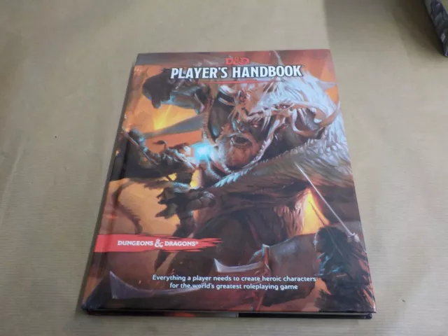 Manuale del giocatore Dungeons and Dragons guida del maestro e manuale dei mostri.