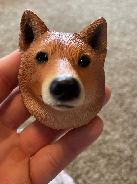 NEW Finnish Spitz Dog Resin quality magnet Conversation Concept Dm117