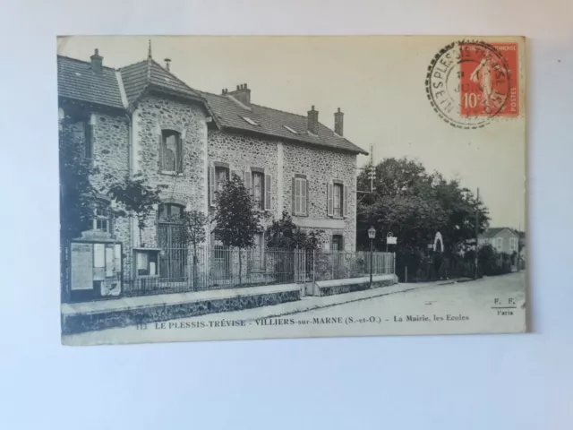 CPA 94 LE PLESSIS-TREVISE - VILLIERS-SUR-MARNE - La Mairie