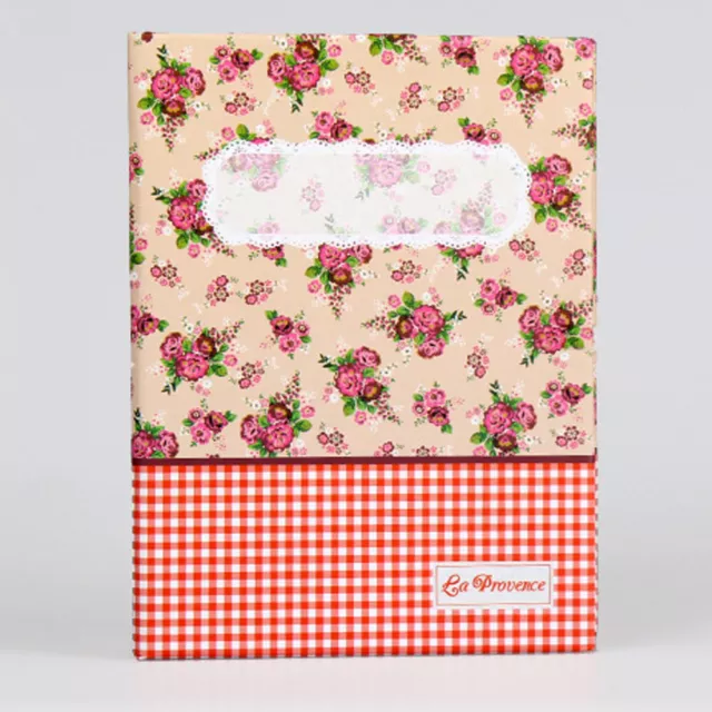 Floral Cover Photo Album Portable 4R 100 Sheets Insert Album for Kids Children