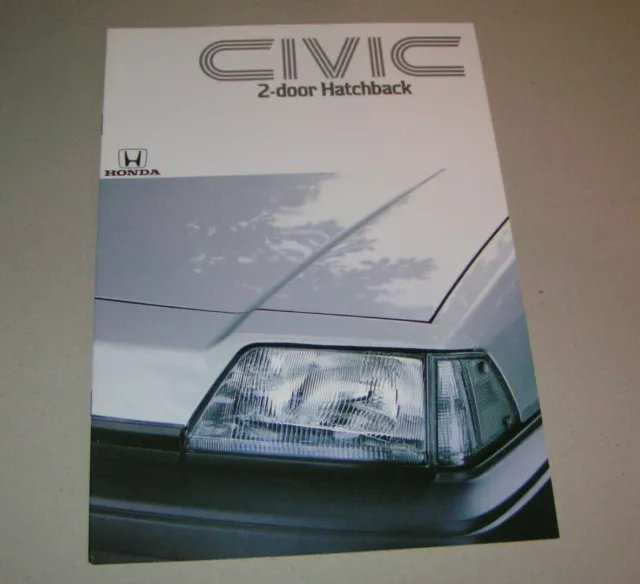 Prospetto/opuscolo Honda Civic berlina 2 porte