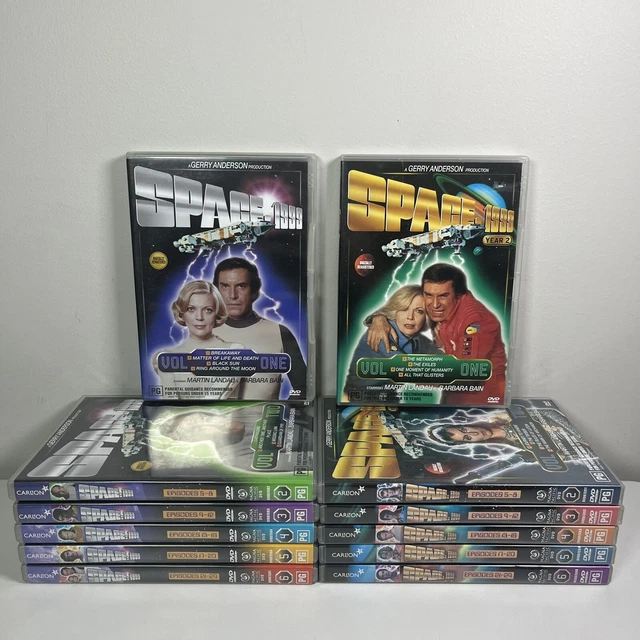 Space 1999 Year 1 and 2 DVD TV Series Complete Box Set Region 4 PAL AUS
