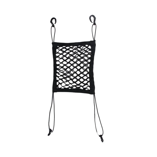 Borsa Rete Per Auto 3 Strati - Organizer Per Schienale, Porta Oggetti E Cancello Sicurezza Per Bambini - Foto 2