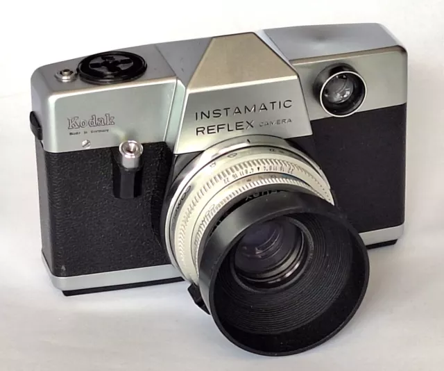 VINTAGE 1960's KODAK INSTAMATIC REFLEX CAMERA- With F 2.8 /45mm Lens
