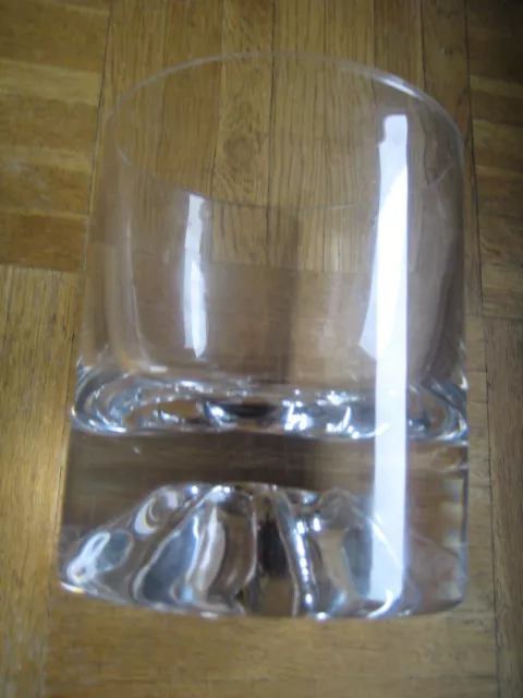 Behälter Vase Glas Kristallglas Eis Bonbon Deko shabby antik 60er 1960 vintage