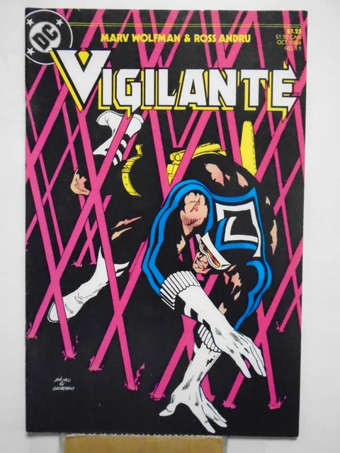 VIGILANTE #11 (1984) Controller, Arthur Hall, Ross Andru, Dick Giordano, DC