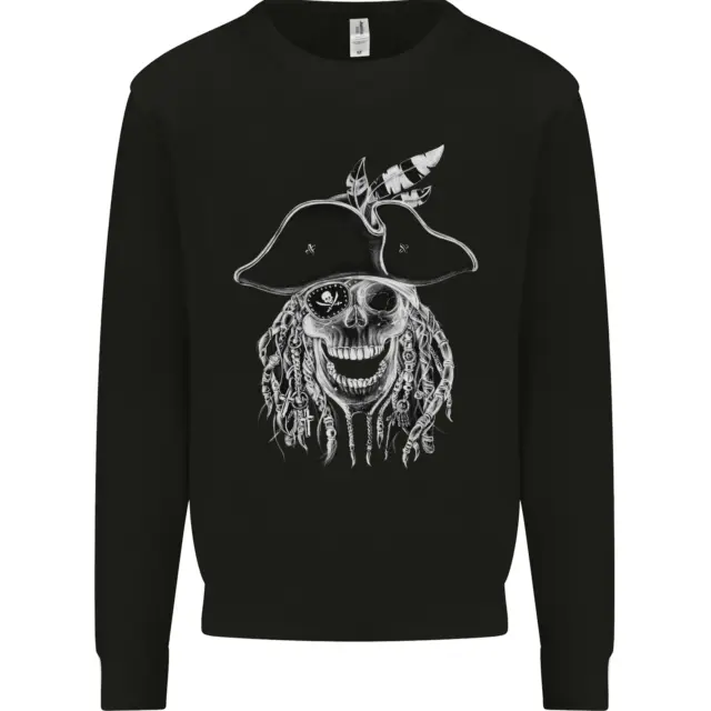 Skull Pirate Mens Sweatshirt Jumper