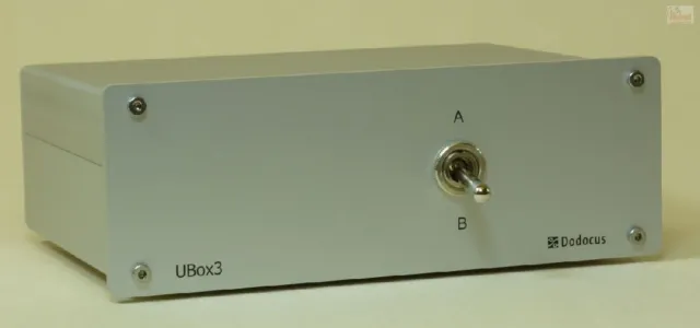 U BOX 3 - Lautsprecher / Verstärker Umschalter - WBT-708 - silber - Dodocus