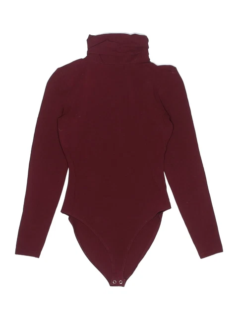 American Apparel Women Red Bodysuit XS