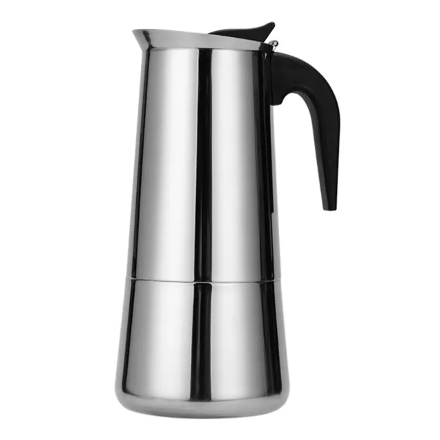 Cafetière En Acier Inoxydable Cafetière Portable Électrique Moka Latte R2M7