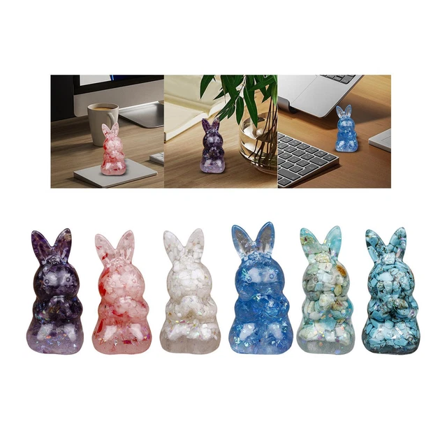 Lapin Statues Figurines Décoration Centre de Table Maison Boutique Bureau