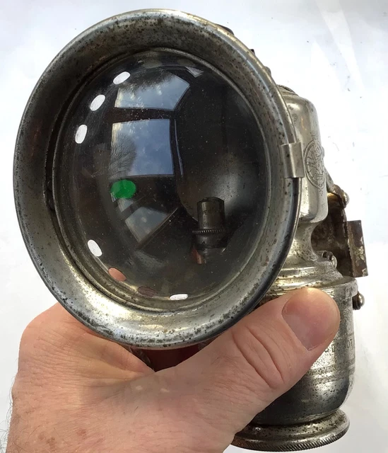 Lampe De Vélo Acétylène Jos. Lucas Ltd - Laiton Antique, Birmingham
