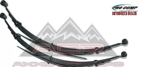 FRONT LEAF SPRINGS 2" LEVELING LIFT 99-04 FORD F250/ F350 EXCURSION 4x4 (PAIR)