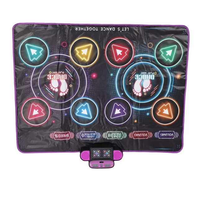 Tapis De Jeu En Néoprène Pour Super Fantasy Brawl - 1 Arène 59,7x60,3 Cm + 4 Tapis Joueur 12,7x29,2 Cm