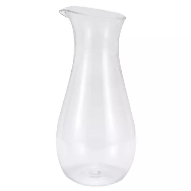 Glass Carafes with Lids,  22.65 Oz Wide Mouth Serving Dispenser