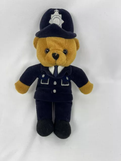 Collectable Keel Police Officer Teddy Bear Soft Plush Toy 9"