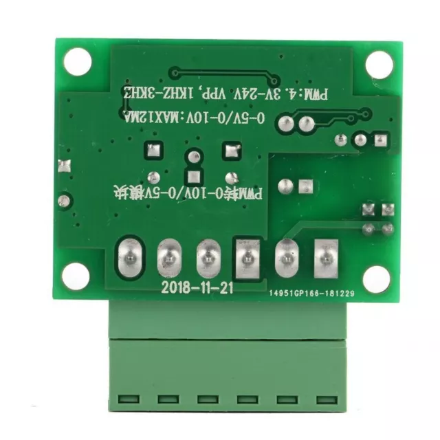 Professional 3 3V PWM Signal to Analog Voltage Converter with Mounting Method 3