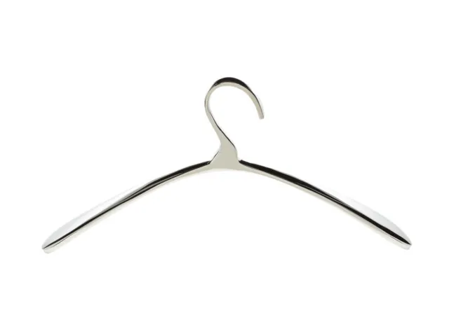 Classic design hangers modern Art Deco style aluminum plated wardrobe