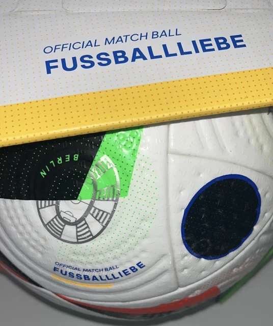 ADIDAS EURO 2024 "Fussballliebe" Official Match Ball OMB With