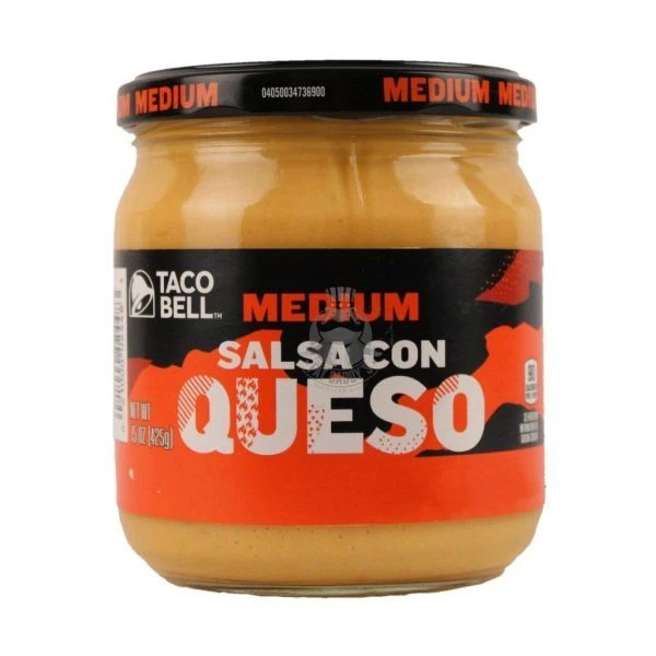 Taco Bell Salsa Media Con Formaggio Dip 425g - MHD: 25.8.23