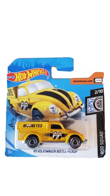 Hot Wheels 1949 VW Volkswagen Käfer Beetle Pickup Yellow MOONEYES