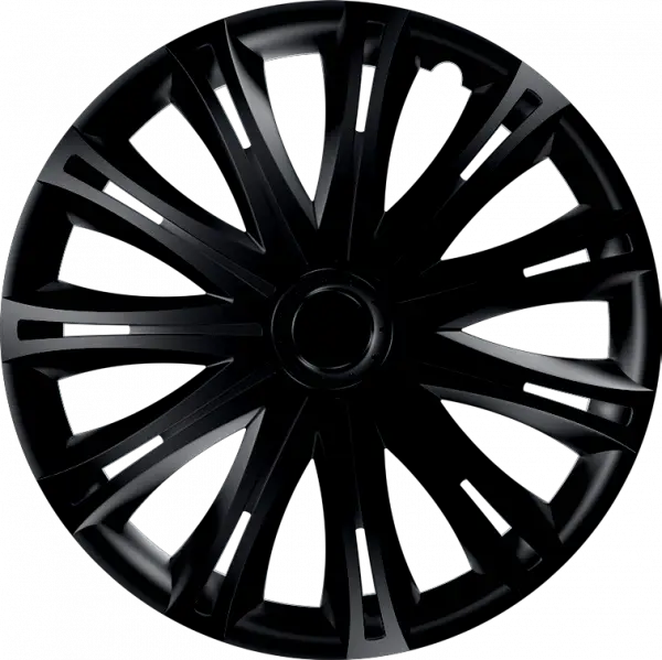 Zafira Full Set Of 4 16" Inch Hub Cap Wheel Trims Cover Black Plastic Abs Covers