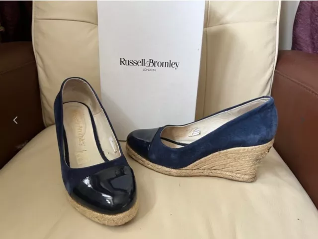 Russell and bromley coco pop wedges hotsell