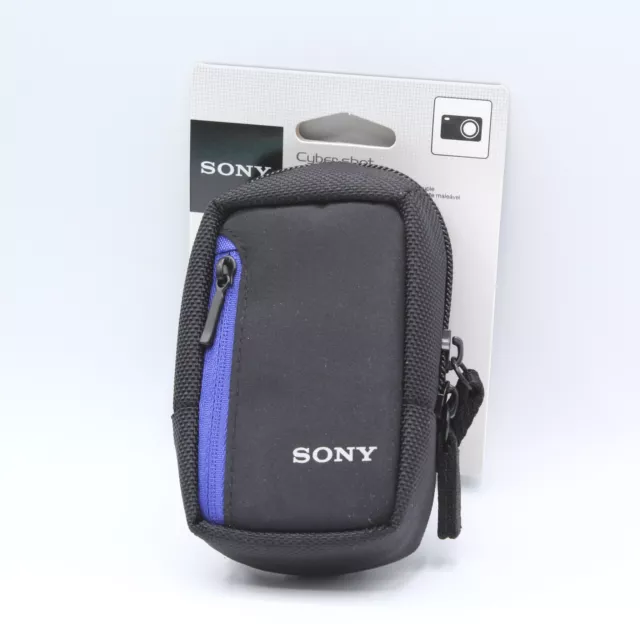 Original Sony LCS-CS2 Soft Carrying Case for Cyber-shot Cameras - New Old Stock