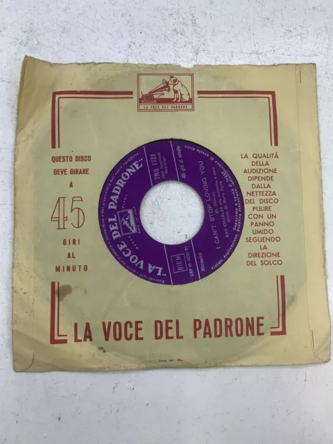 La Voce Del Padrone 45 Giri Vinile BORN TO LOSE RAY CHARLES - Marty Paich