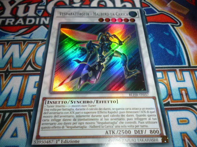 Yu Gi Oh Vespabattaglia Halberd La Carica - Blhr It 037 – Ultra Rara - Ita